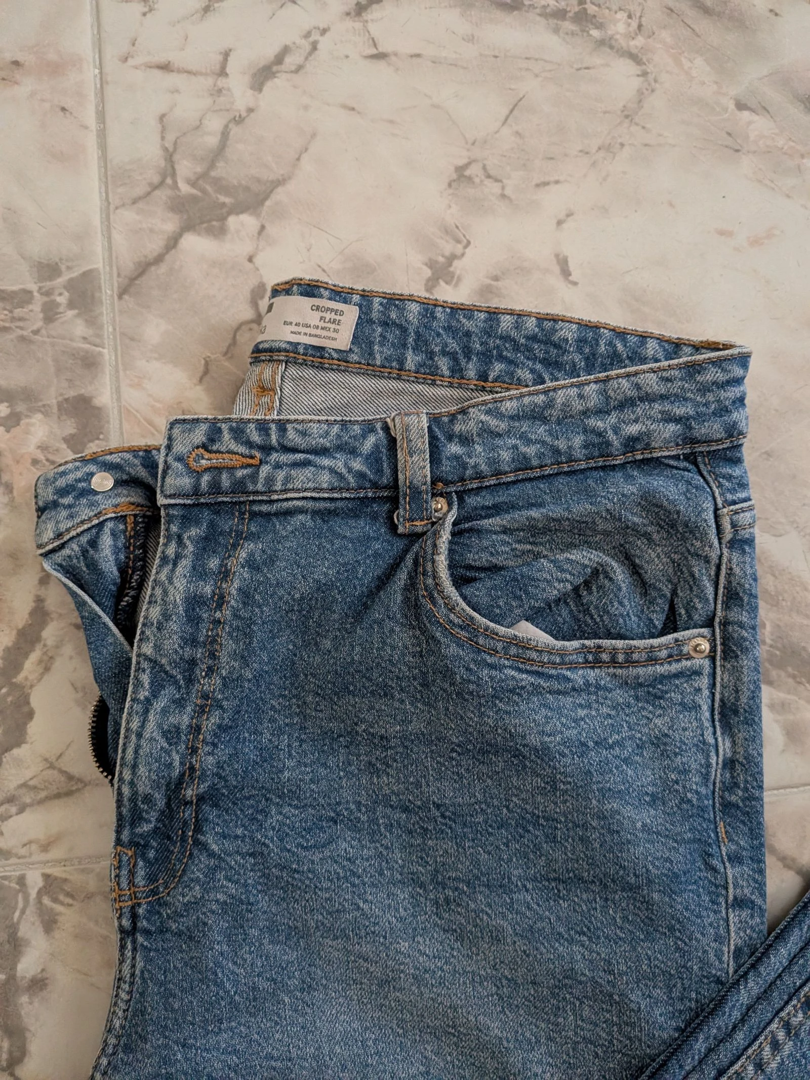 Calça jeans cropped – photo 3